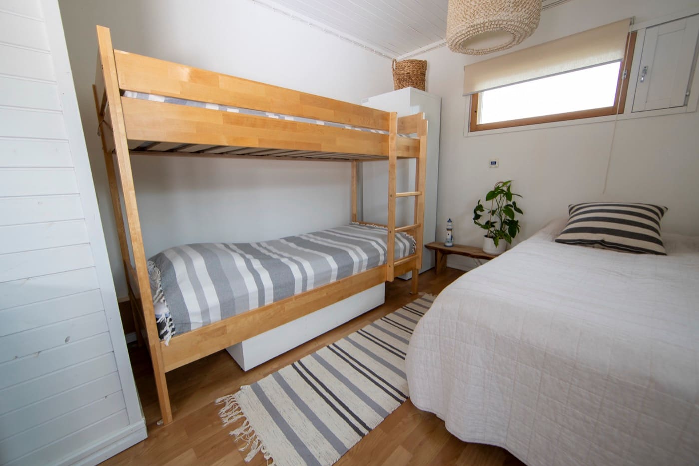 Villa Vilpola – makuuhuone yksityiskohta